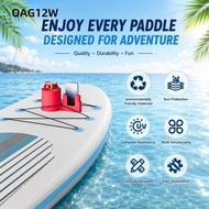OAG12W Paddle Board Cup Holder, 2 in 1 Storing Function Kayak Cup Holder, Convenient Plastic Stand U