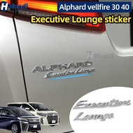 Alphard 30 40 vellfire 30 40 (2015-2032) executive lounge Sticker agh30 anh40 advanced beauty emblem