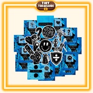 [30pcs] Ed Sheeran ÷ Album Song Lyrics Stickers for Journal, Phone, Laptop, Tumbler