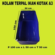 SQUARE FISH TARP POND SIZE 100X50X50 A3