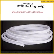 4mm~18mm PTFE braided Compression Packing acrylic fiber packing ptfe Filled Gland rope Gland Packing