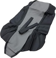 Suzuki Jebel 200 SH42A Seat Cover Made in Japan (Thick Fabric), Fabric Color: Dark Gray, Black Two T