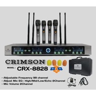MICROPHONE WIRELESS CRX-8828 MIC CRIMSON CRX8828