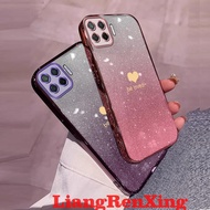 Casing OPPO A93 4g F17 PRO OPPO Reno 4F reno4 F phone case Softcase Silicone shockproof Cover new design glitter for girls lovers clear case SFAX01