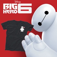 Big Hero 6 Baymax Shirt For Him Her Cute Design Black Round Neck