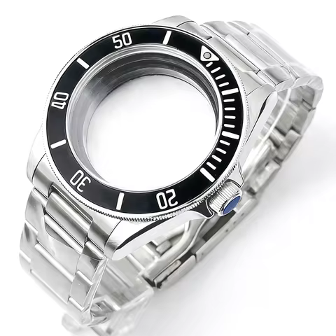 42.5mm Diver NH35 8215 Watch Case Fit 30.8mm Dial For Tudor Pelagos Ultra 39 8215 Automatic Movement