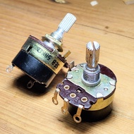 Potentiometer B100K / B50K ALPHA JAPAN + ON Switch/OFF Large Body NOS Mono Potentiometer Switch alte