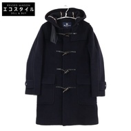 Aquascutum 海軍藍羊毛粗呢大衣，36 碼 (2227452858) [二手]