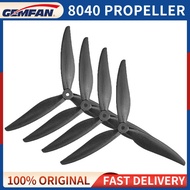 2/4PAIRS Gemfan 8040 Propeller 8X4X3 3-Blade X-Class 8inch CW/CCW PC Props For RC FPV Cinewhoop Rac