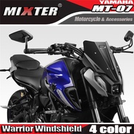 Suitable for Yamaha MT-07 MT07 21-22 Modified Front Windshield Windshield Aluminum Hood Windshield