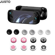 JUSTO 4PCS Game Console Joystick Rocker, Colorful Accessories Big Joystick Cap,  Non-slip Silicone R