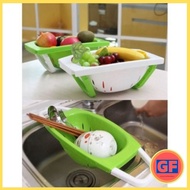 GF 👍 Drain Basket for Fruits Vegetables Fruit Drainer Bowl Mangkuk Buah Buahan Drainer Basket Fruits