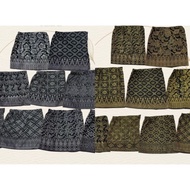 SAMPIN SONGKET BUDAK / KANAK - KANAK / LELAKI / SAMPIN RAYA  / GOLD /  BLACK SILVER HITAM