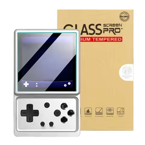 2 Pack Screen Protector for Anbernic RG Rotate Handheld Game Console HD Clear Screen Guard HD Scratc