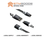 STM Goods Able USB-A Super Quick Fast Charger Lightning Cable Sync & Charge Cable with Cable Tie (1M