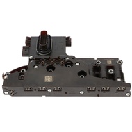 Qiilu 6F50/6F55 Transmission Valve Body  ABS+Iron Solenoid 6 Ports Fit for 2007-2018 Ford Vehicles