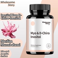Inositol & D-Chiro Inositol Menyeimbangkan Gula Darah & Mendukung Kesehatan Saraf 60 Kapsul