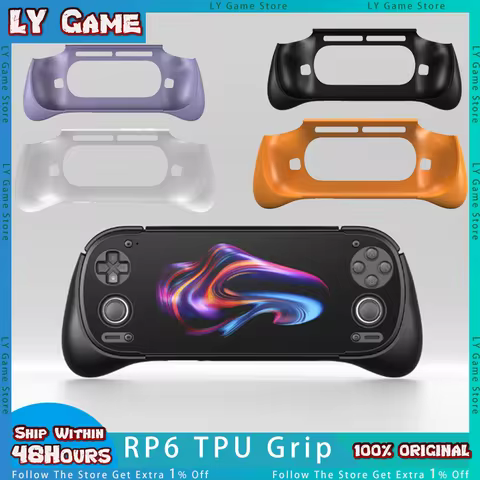 Retroid Pocket 6 Grip Tpu RP6 Gaming Accessories Waterproof Anti Drop Wear-resistant Handle Protecti