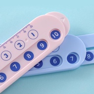 Slide Ruler For Mathematics Kids Digital Decomposition Ruler Double-sided Number Decomposition M1a7