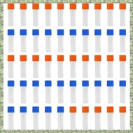 (C Z G L) 50Pcs 1.8ml Plastic Graduated 0.063oz Cryovial Test Tube Sample Pipe With Seal Cap