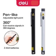 Deli Laser Pointer Pen Pointer Presentation 650 NM  ***Powered by AAA x 2pcs Alkaline Batteries (inc