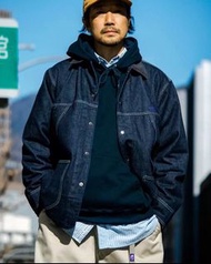日本優惠預訂 the north face purple label 口袋款 鈕扣 牛仔外套