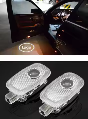 2PCS LED Special Logo Light door lights courtesy Laser Projector light for CL Class W216 CL550, CL60