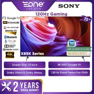 Sony 75 Inch 4K UHD Google TV KD-75X85K | 120Hz Gaming | High Dynamic Range HDR Smart TV X85K Series Bravia XR