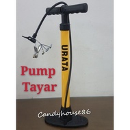 URATA Bicycle Pump Cycling Air Pump Basikal Pump Hand Pump Tayar Tire Tyre