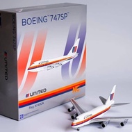 Diecast United Airlines B 747sp N140UA NG Model 1:400