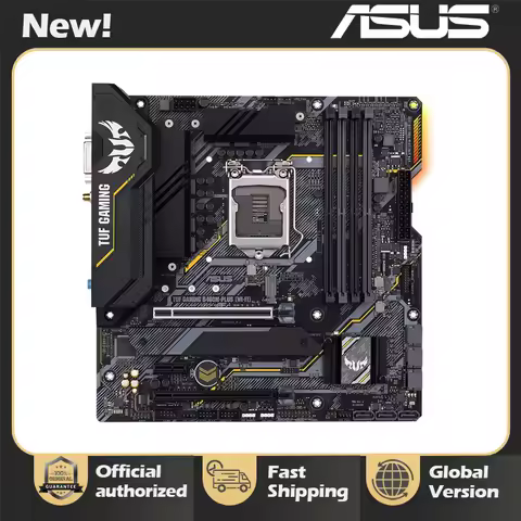 ASUS TUF GAMING B460M-PLUS (WI-FI) Intel B460 (LGA 1200) micro ATX Motherboard DDR4 128G PCI-E 4.0 M