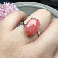 【莫名奇妙雜貨店】紅紋石 S925銀 戒指