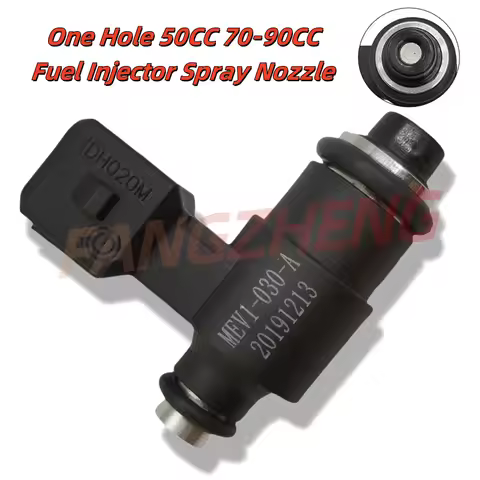 MEV1-038-A / MEV1-030-A One Hole 50CC 70-90CC High Performance Motorcycle Fuel Injector Spray Nozzle
