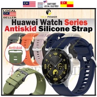 Strap Fits For Huawei Watch GT6 /GT5 /GT4 /GT3,Pro /GT2,GT2e,GT2 Pro, Antiskid Silicone Strap 22mm