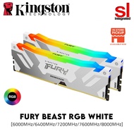 Kingston FURY Renegade DDR5 RGB Memory [White] - 6000MHz / 6400MHz / 7200MHz / 7600MHz / 8000MHz