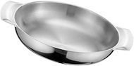 MAGICLULU Amphora Wok with Double Handle Wok Frying Pan Paella Skillet Cast Iron Skillet Pan Pow Wok Pan Griddles Cooking Pot with Handle Stainless Steel Japanese-style Large Frying Pan