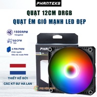 Quạt tản nhiệt PHANTEKS Metallic Gear Skiron DRGB 140mm - Quạt fan case 14cm DRGB