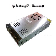 Nguồn Tổ Ong 12V - 30A Có Quạt Mới 100%