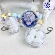 GIOVANNI Anime Badge Display Bag, Badge Display Protection Case Round Badge Storage Pouch, Storage B