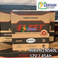 Aki Basah XPANDER Fleet 46B24L / NS60L