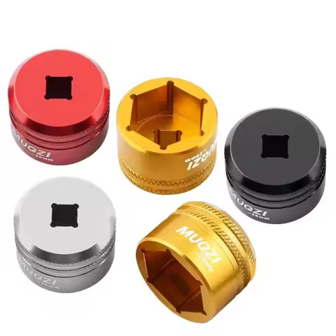 New Aluminum Alloy Fork Top Cap Tool Polychrome Durable Fox Fork Suspension 26/28/32mm Bike Flat Soc