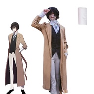 JEQHOZ Anime BSD Cosplay Costume Bungo Stray Dogs Dazai Cosplay Sigma Nikolai Cosplay Uniform Suit