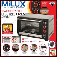 Milux Electric Oven MOT-DS60 60L Stainless Steel Electric Oven Fermentation Function