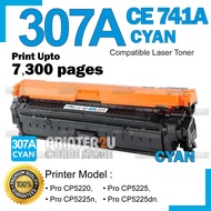 Compatible to H* 307A Cyan Color LaserJet Professional CP 5225 CP5225 CP5225n CP5225dn CP5220 Printe
