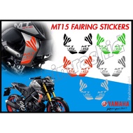 MT15 FAIRING STICKER (YAMAHA MT15 FAIRING STICKER)