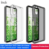 Imak Casing for Sony Xperia 10 VI Transparent Soft TPU Back Case Xperia10 Mark 6 Clear Silicone Shoc