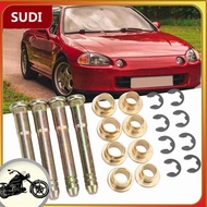 sudi Aramox Metal Door Hinge Pin Bushing Kit Car Accessories Repair Replacement for CR?V CRX CX DX E