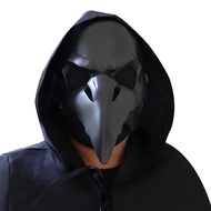 [WON] Trendy Plague Doctor Mask Steampunk Long Beak Bird Mask Plague Doctor Costume Accessory