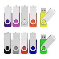 Aiibe 8GB USB Flash Drive Colorful 8G Memory Stick Thumbdrives 10 Pack (Mix Colors : Black Blue Red 