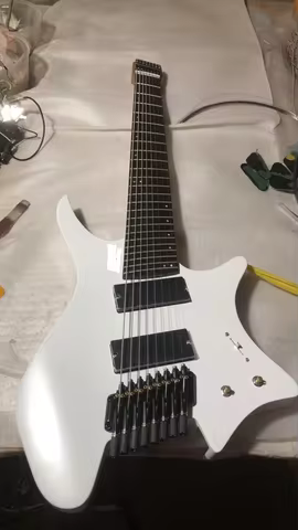 8 String Electric Guitar Alder Body Maple Neck
